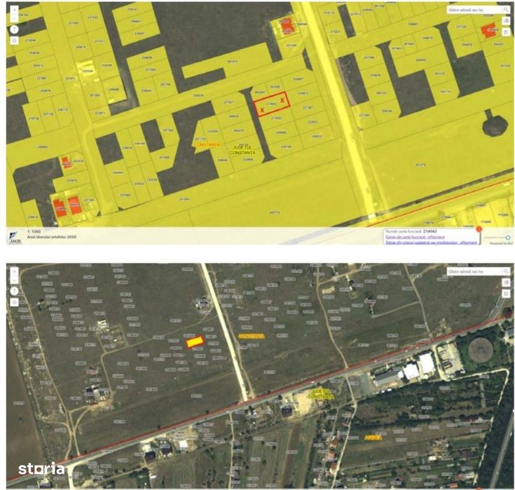 Vând Teren Intravilan 500 mp Zona Veterani Km 5 Constanţa