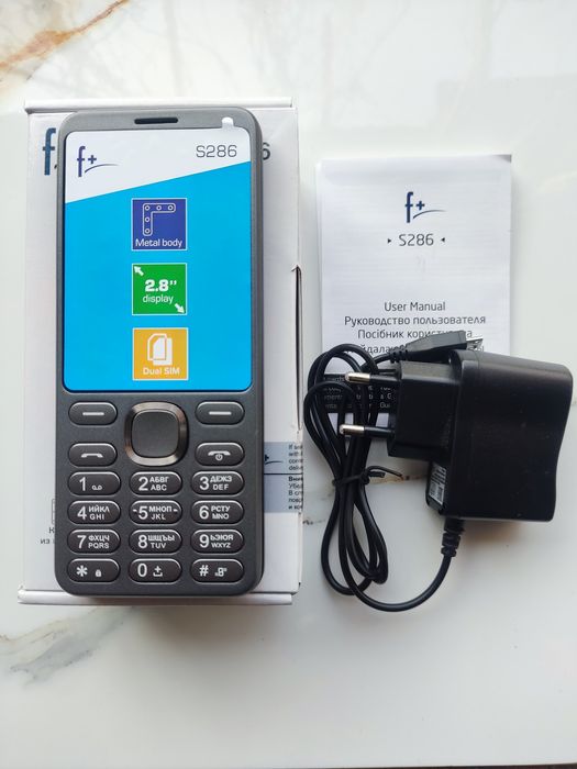 Кнопкали телефон f+  S286 сотилади