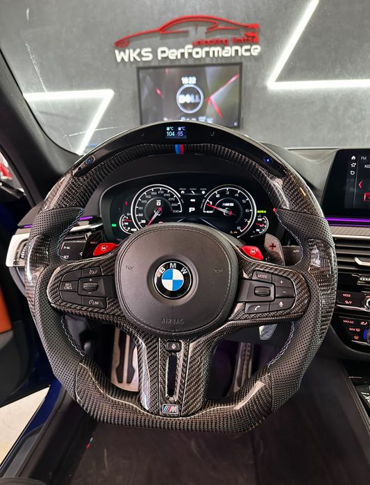 Volan BMW M Carbon Seria G - Incalzire - Vibratii - Traffic Jam Assist