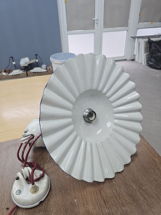 Lampa din ceramica cu contragreutate