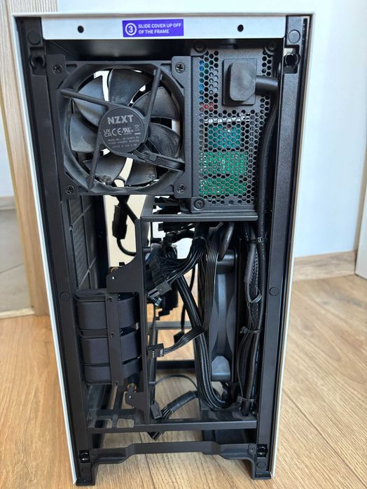 Кутия Mini-ITX NZXT H1 v2 + AIO + PSU