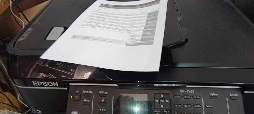 Imprimnta Multifunctionala  Epson Work Force WF7525 A3