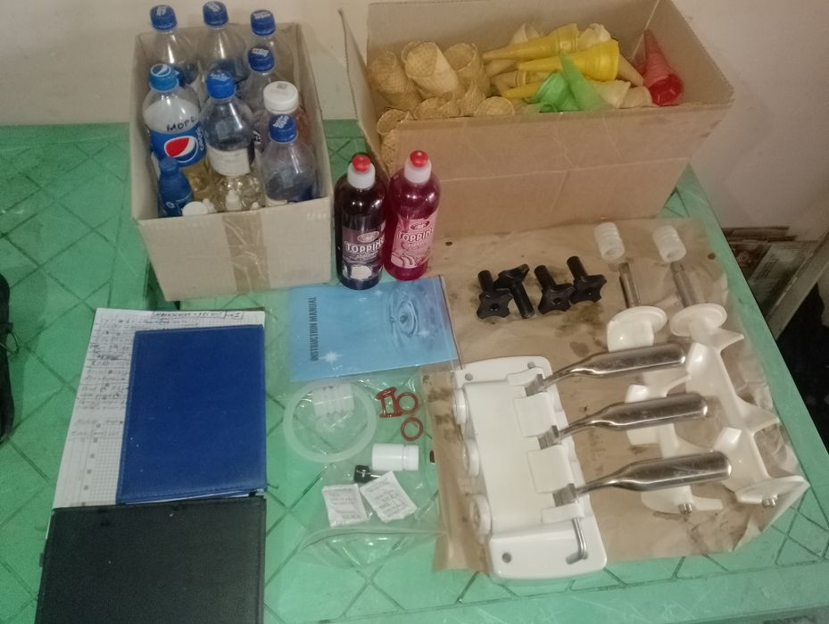 Мороженое аппарат МУЗКАЙМОК аппарат фрезер