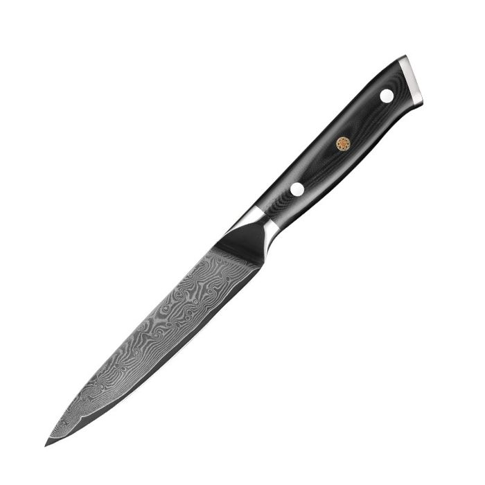 Set 4 Cuțite Premium Bucătărie Profesională, Oțel Damasc 67 Straturi