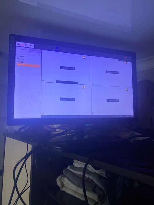 Установка камер видеонаблюдения