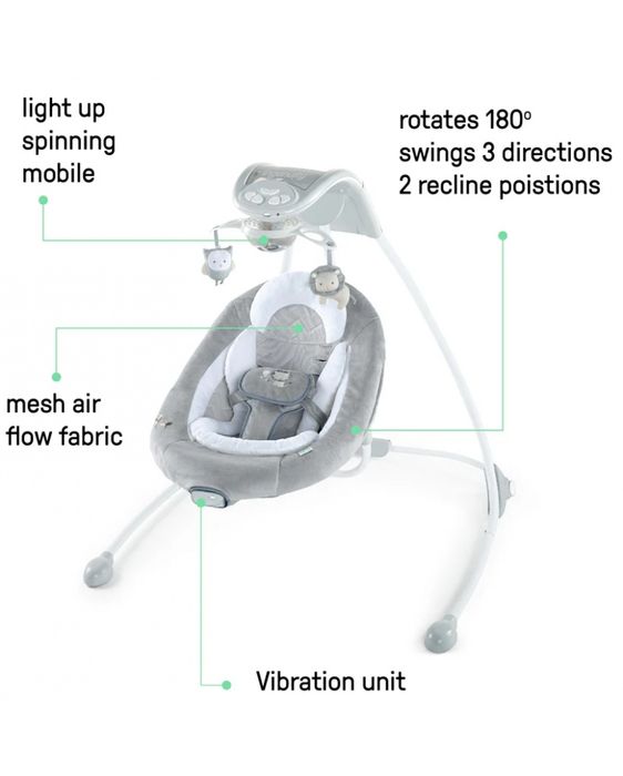 Продавам ел. Бебешка люлка 2 в 1 Ingenuity