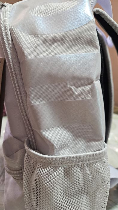 Раница Just do it  светло Сива