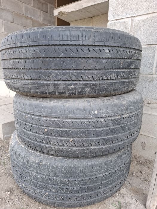Летние шины б/у 3шт