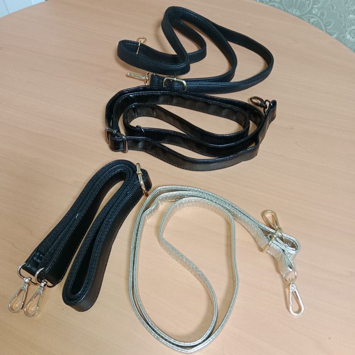 Ремни сумочные кожанные