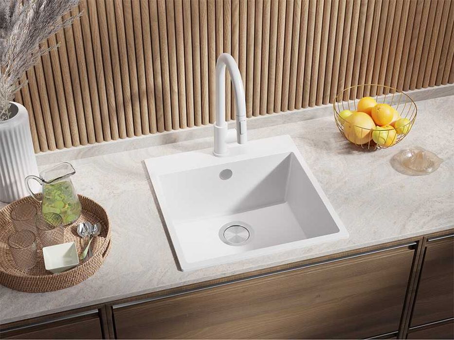 САМО 119е Кухненска Мивка от гранит модел РИГА XXL 430 x 500 mm