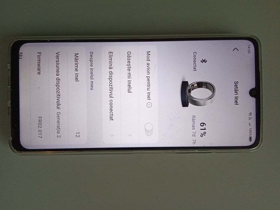 Inel smart Ringconn Gen2 marime 12