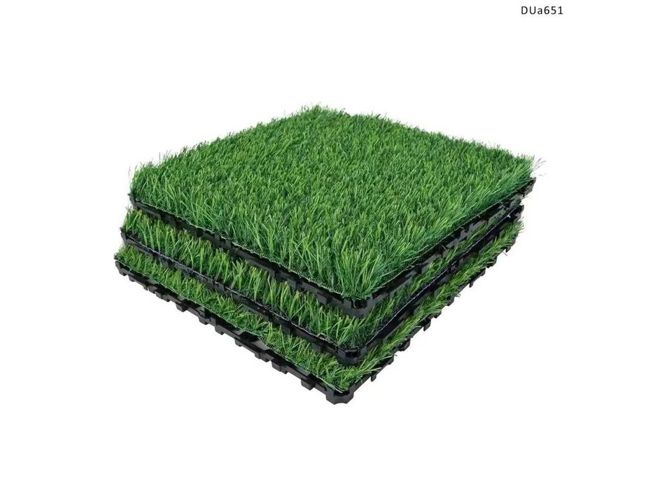 Pardoseală modulară pentru terasa curte gradina dimensiuni 30x30 Verde