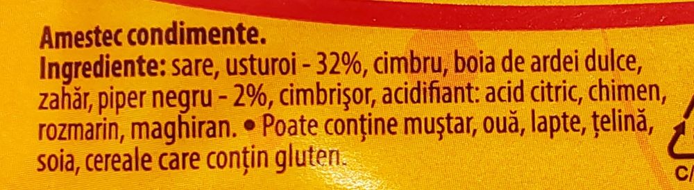 Mix Condimente pentru carne