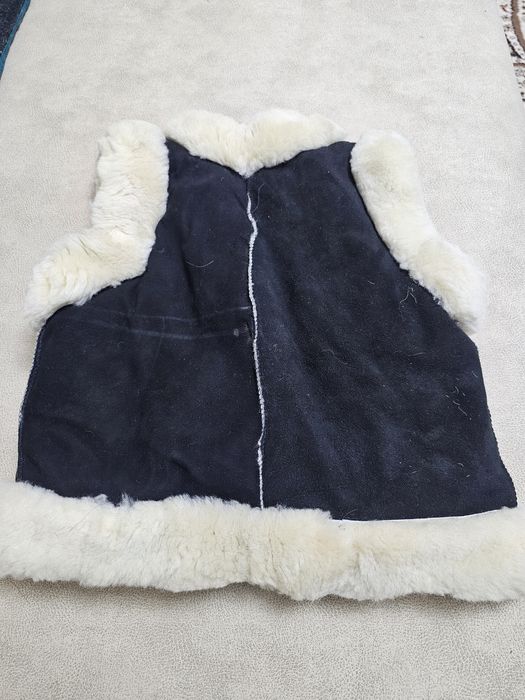 Детский меховой жилет
