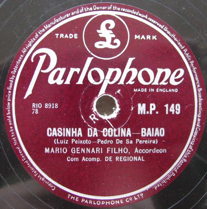 Бакелитова грамофонна плоча 1930-те г., старинни плочи, отлични