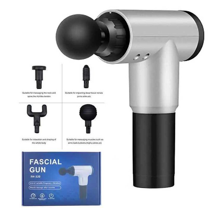 Мощен професионален масажор за тяло Fascial Gun HG-320