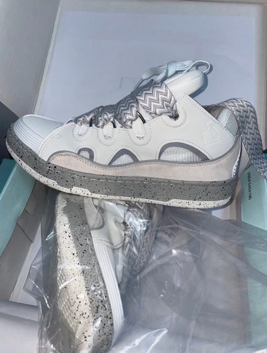 Lanvin curb sneakers