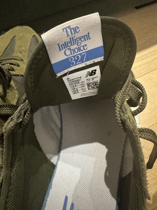 New Balance 327, зелени, 44.5