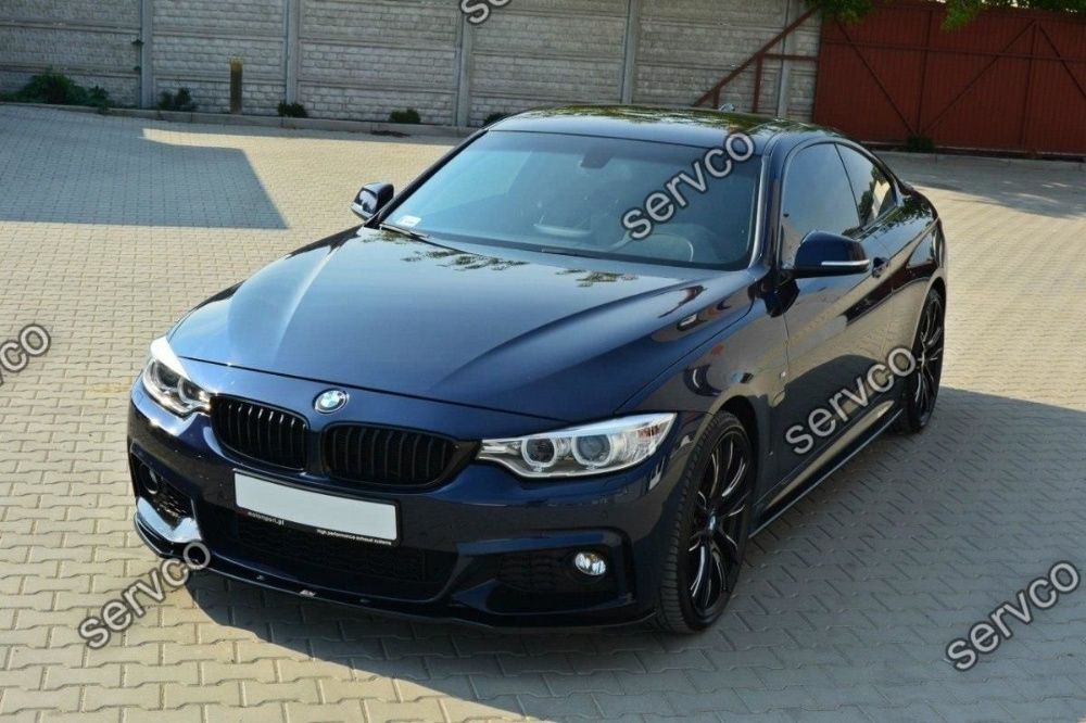 Prelungire splitter bara fata Bmw Seria 4 F32 M-Pachet 2013-2016 v4 - Maxton Design