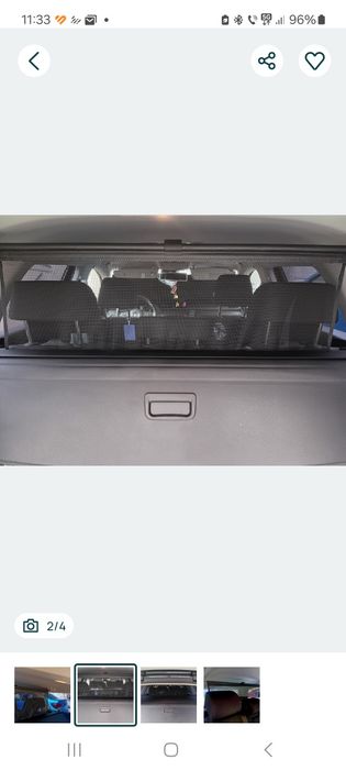 Rulou portbagaj + plasă protecție passat B7