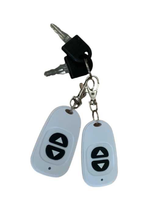 Blocator Automat Loc de Parcare Telecomanda, Alarma Anti-Furt, 2 Che