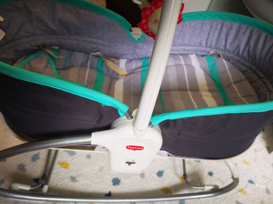 **Промо**Бебешки шезлонг 3in1 Tiny Love Rocker Napper