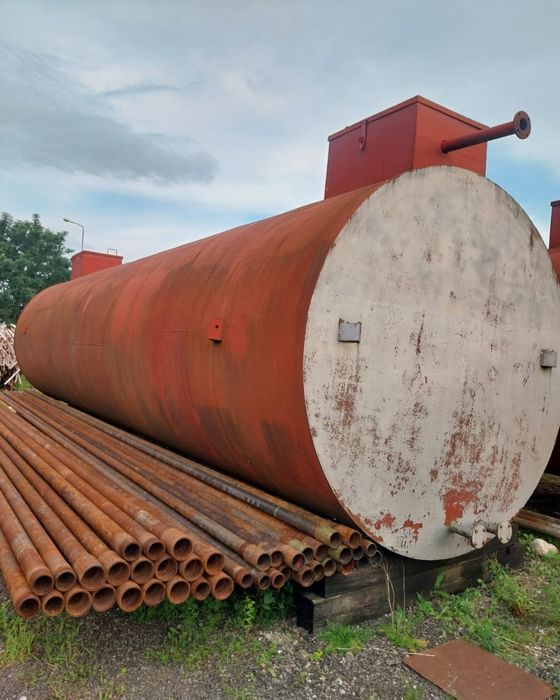 Rezervor metalic bazin fosa septică rezervoare metal 15mc 30mc 42mc 50mc