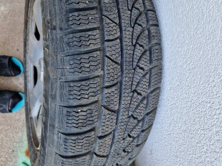 Железни джанти 15" за Субару Форестър + зимни гуми Petlas