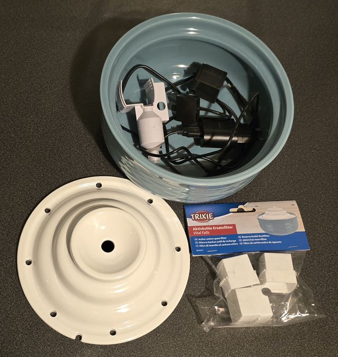 Fântână animale din ceramica Trixie Vital Falls