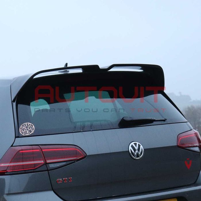Спойлер за Багажник VW Golf 7 – Oettinger стил Черен Гланц