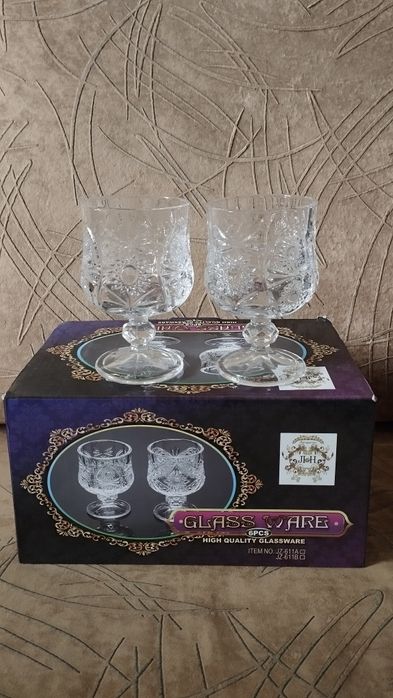 Продам  бокалы -6 шт