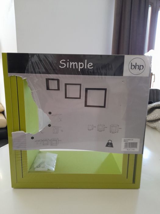 Etajere patrate noi sigilate 3 buc