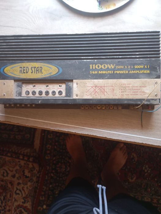 Vand Amplificator de sunet pt masina 600 lei negociabil