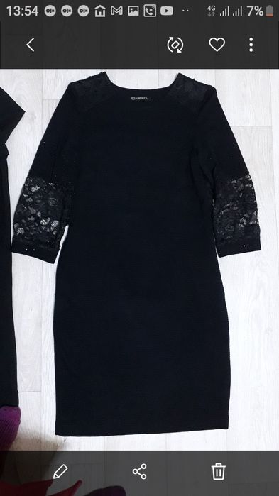 Вечернее платье.чёрный свет.