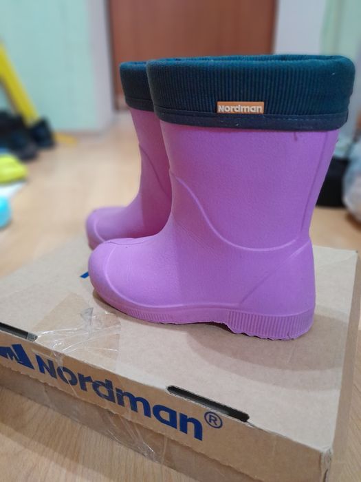 Сапоги резиновые для девочки