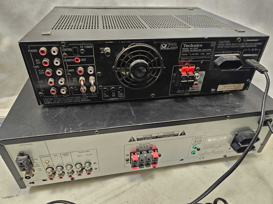 Amplificator Technics SU-X301 + Receiver Stereo Kenwood KR-A4080