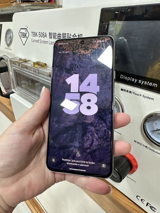 Убираем полосы на google pixel 8 , ремонт пиксель 8