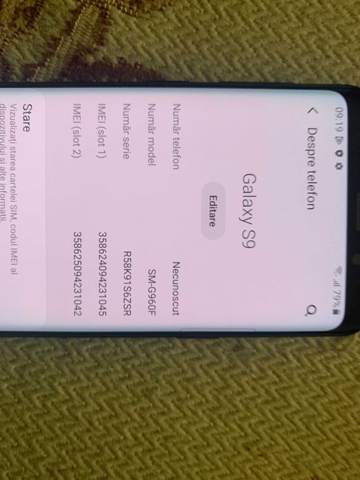samsung S9 270 lei