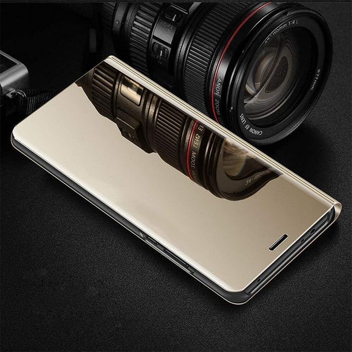 Огледален Калъф Тип Тефтер Clear View за Samsung Galaxy S24 Ultra