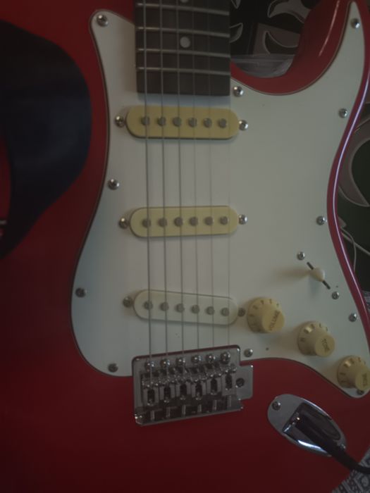 Новая гитара и усилитель