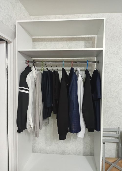 Шкаф гардеробный. Шкаф с выдвижными ящиками.  Шкаф для плечиков. Матр