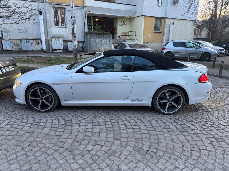 BMW 635d LCI Individual AC Schnitzer Бяла перла 2009 уникален!