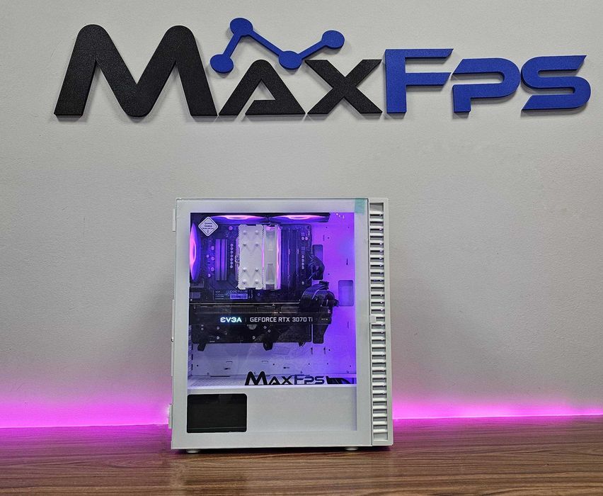 Гаранция! Геймърски компютър! RTX 3070ti, Ryzen 5 5600X, 16GB RAM