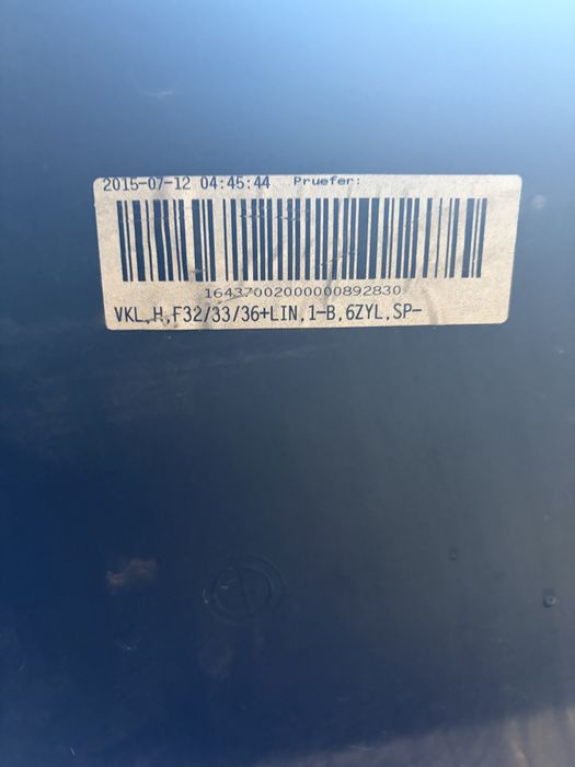 Bară spate bmw f36