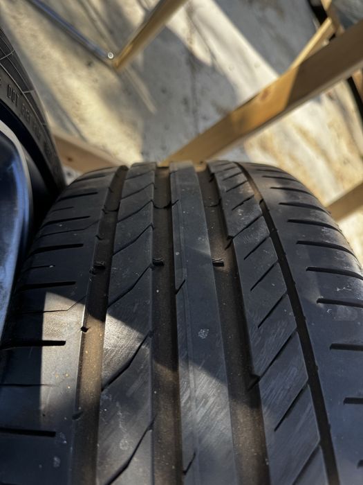 Оригинални Mercedes джанти 17 с летни гуми Continental