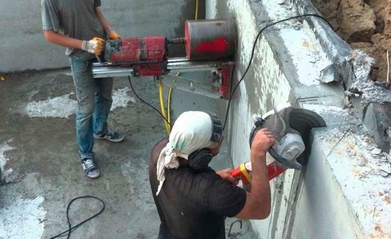 DАлмазное бурение алмазное сверление ал