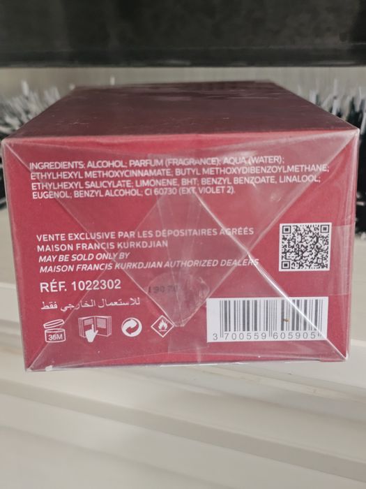 Baccarat Rouge 540 parfum