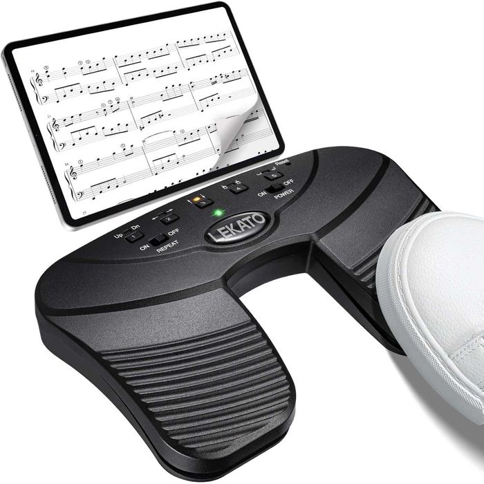 LEKATO Bluetooth педал за обръщане на страници