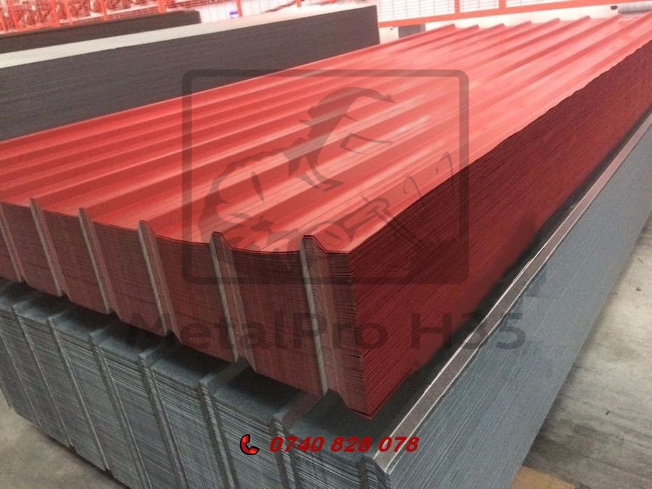Vand  tabla cutata H35 H12 T10 6.20m x 1.10m  0.5mm grosime