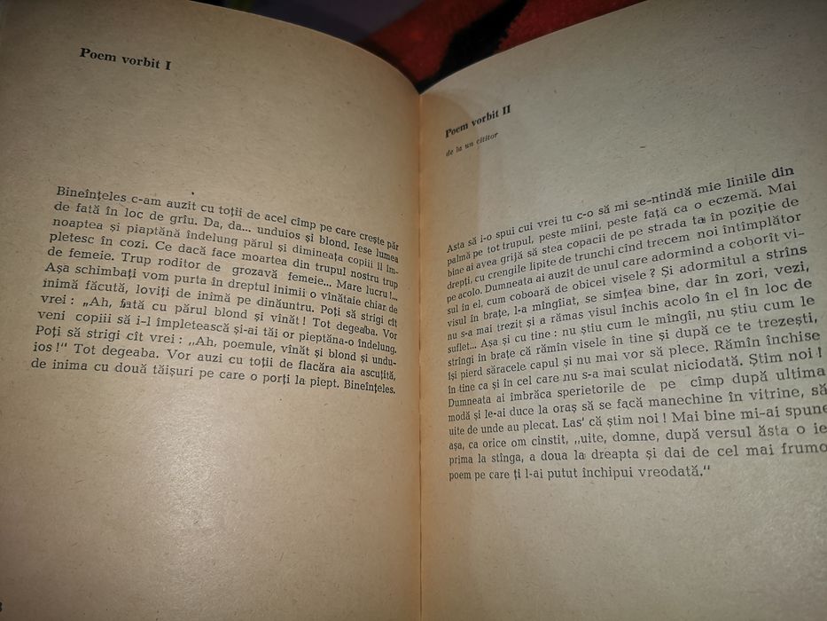 set poezie Cristian Popescu DEBUT Cuvant inainte Comediile lui Pribeag